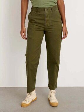 NWOT Alex Mill Boyish Chino in Military Olive / Size 0
